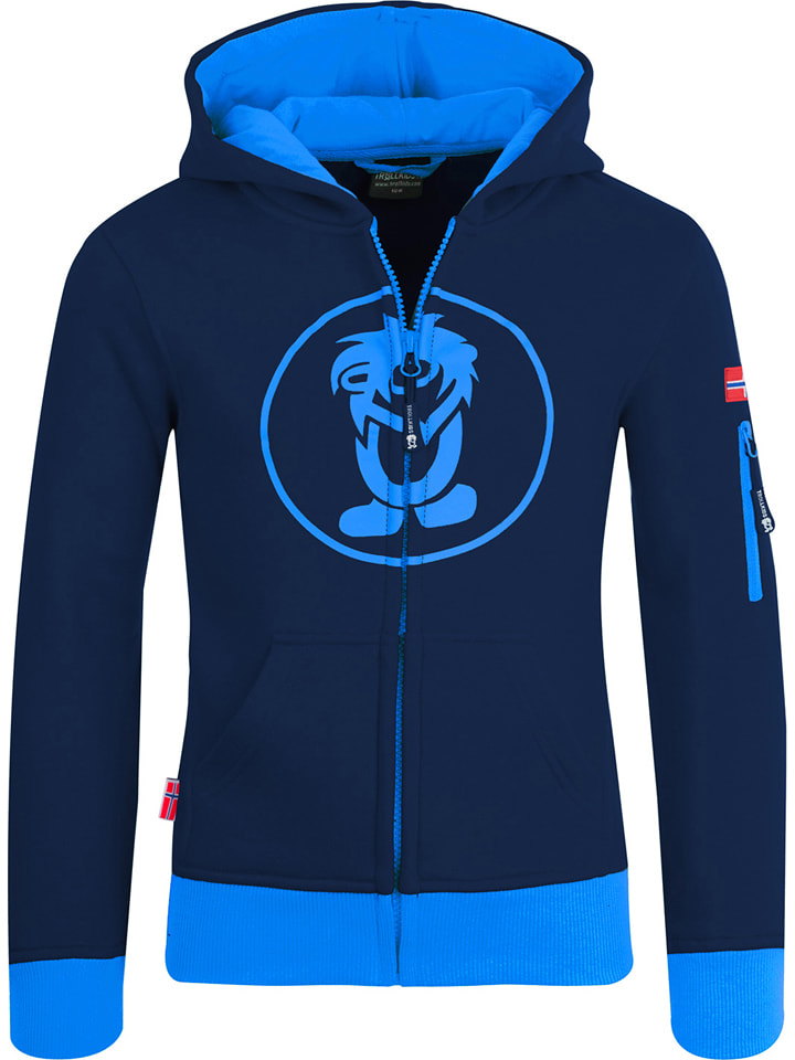 Trollkids Bluza "Sortland" w kolorze granatowym rozmiar: 176
