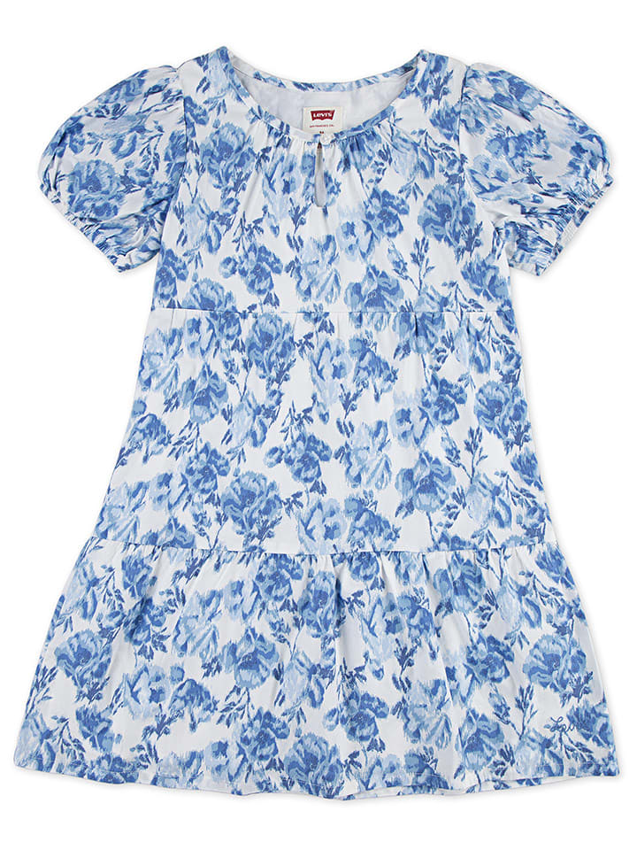 Levi's Kids Sukienka w kolorze biało-niebieskim rozmiar: 164