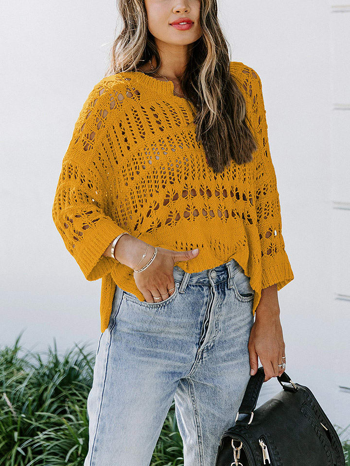 LA Angels Sweter w kolorze jasnobrązowym rozmiar: XL