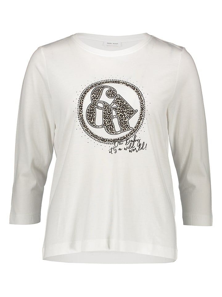 Gerry Weber Koszulka w kolorze białym rozmiar: 40