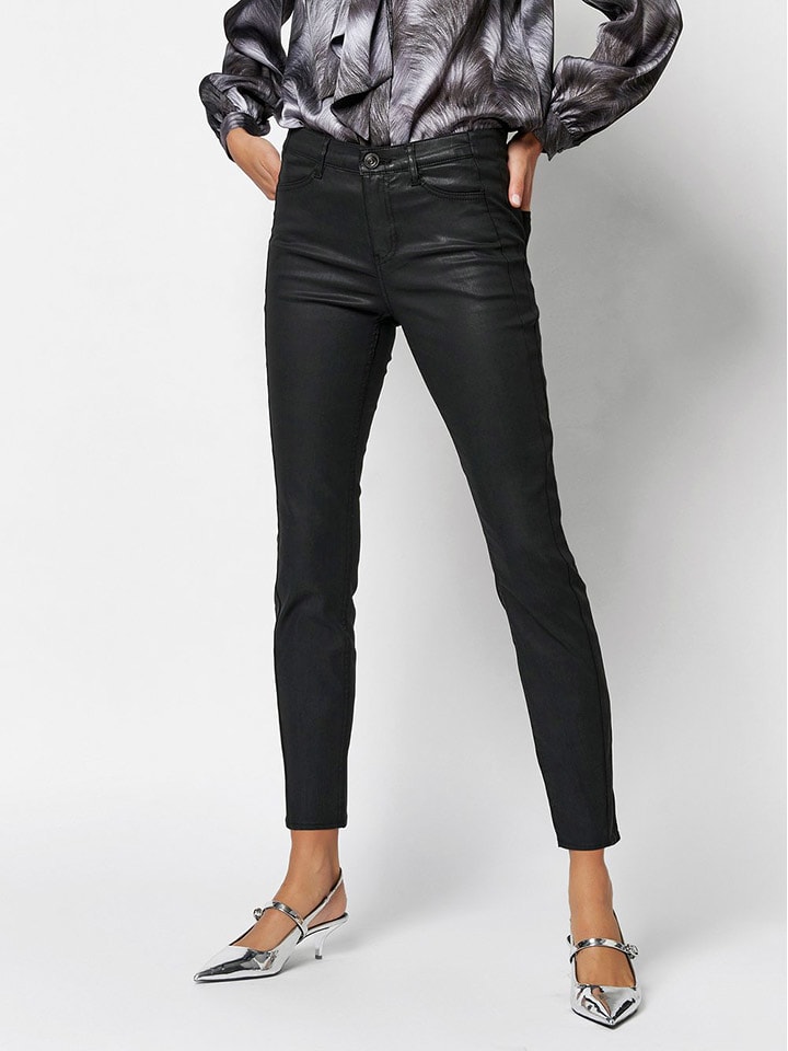 Rosner Spodnie "Antonia" w kolorze czarnym rozmiar: 42/L28