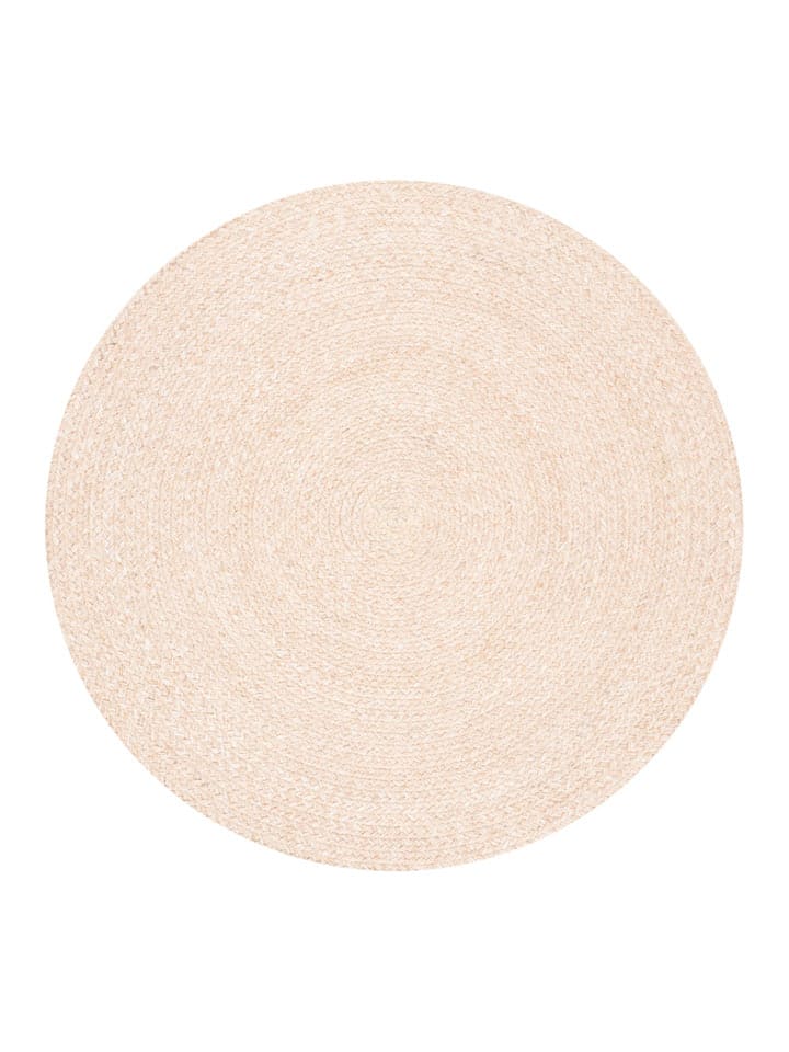 Safavieh Dywan "Braided" w kolorze beżowym rozmiar: 91x91 cm