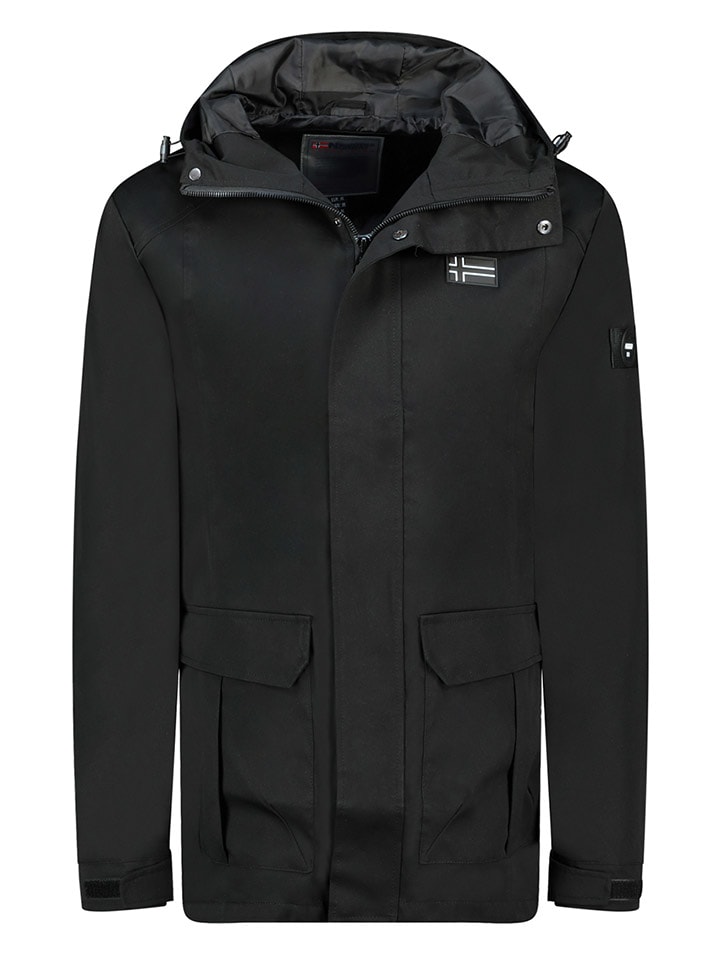 Geographical Norway Kurtka przejściowa "Bulgar" w kolorze czarnym rozmiar: 3XL