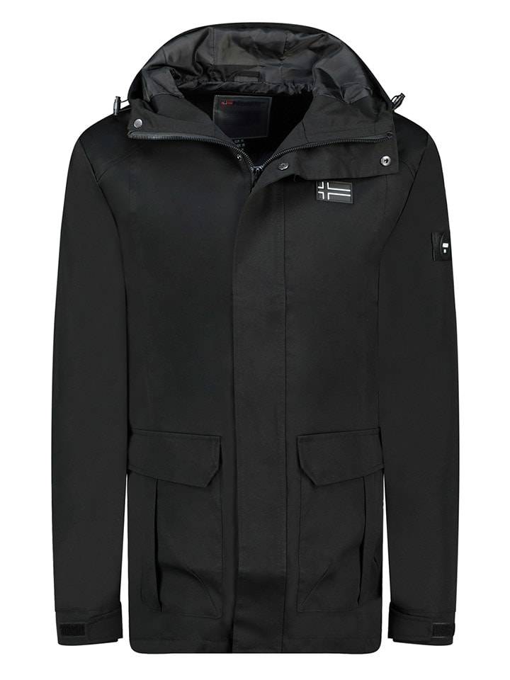 Geographical Norway Kurtka przejściowa "Bulgar" w kolorze czarnym rozmiar: 3XL