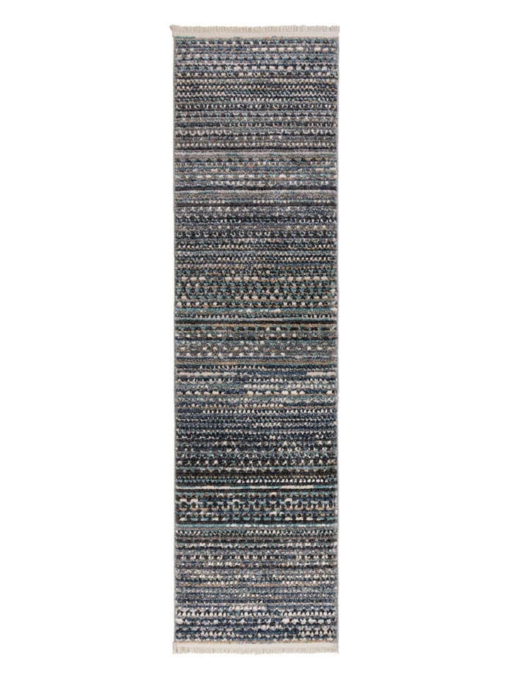 Flair Rugs Chodnik "Santiago" w kolorze niebiesko-kremowym rozmiar: 66x300 cm