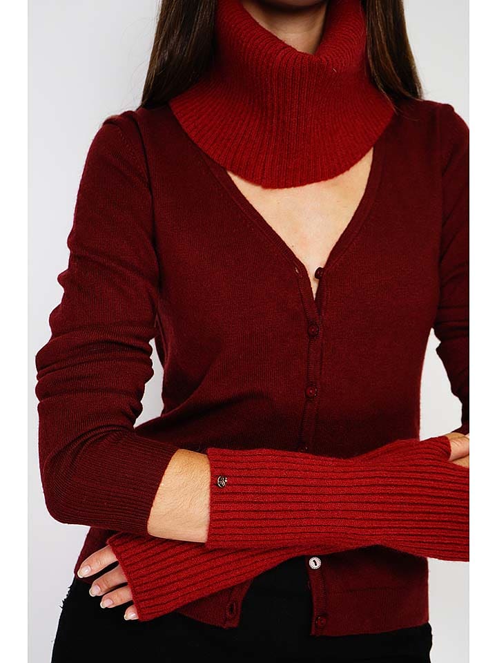 William de Faye Szal-koło w kolorze czerwonym - 30 x 28 cm rozmiar: onesize