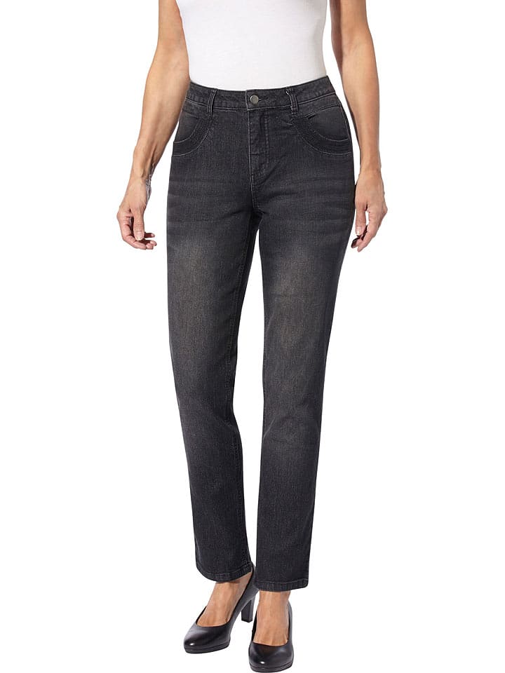 WITT WEIDEN Dżinsy w kolorze czarnym rozmiar: 38