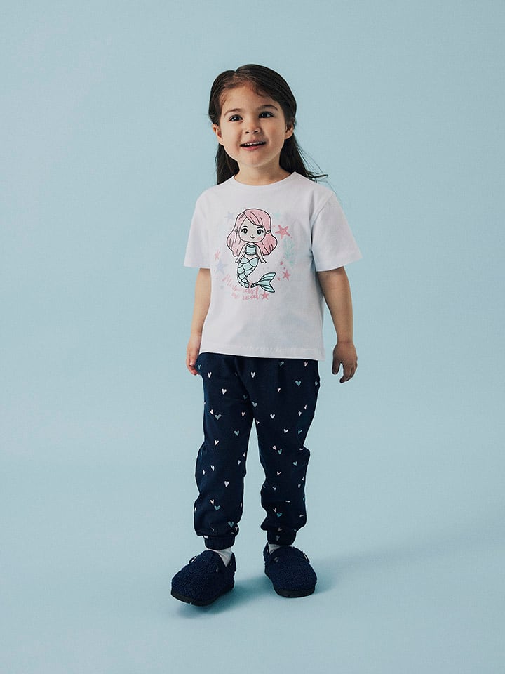 name it Spodnie dresowe w kolorze granatowym rozmiar: 122