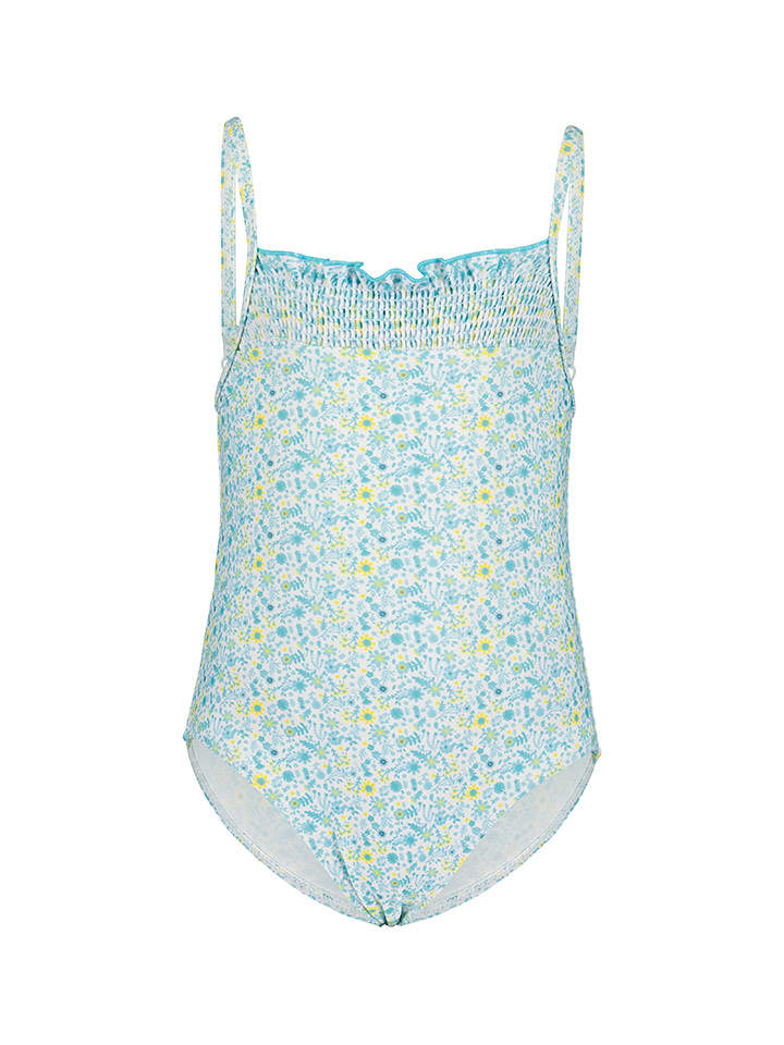 Blue Seven Strój kąpielowy w kolorze błękitno-żółtym rozmiar: 104/110