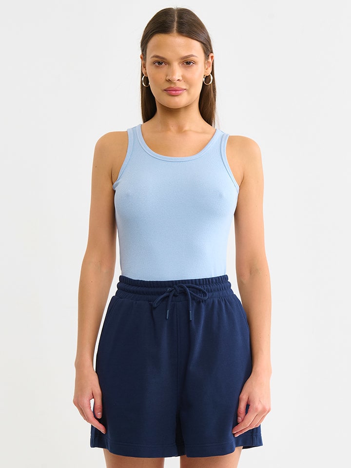 BIG STAR Top w kolorze błękitnym rozmiar: XL