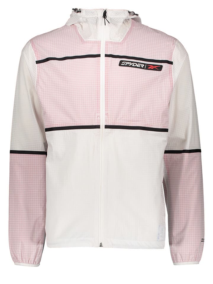 SPYDER Kurtka funkcyjna "Spy" w kolorze biało-jasnoróżowym rozmiar: L