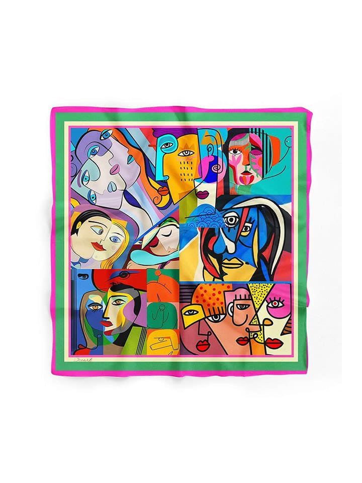 Lucky Bees Chusta ze wzorem - 55 x 55 cm rozmiar: onesize