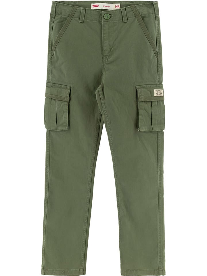 Levi's Kids Bojówki w kolorze zielonym rozmiar: 104