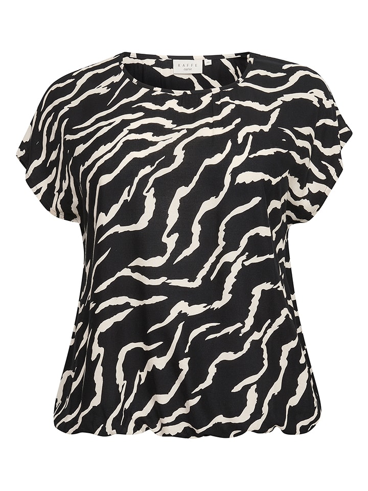 Kaffe Bluzka w kolorze czarno-białym rozmiar: 46