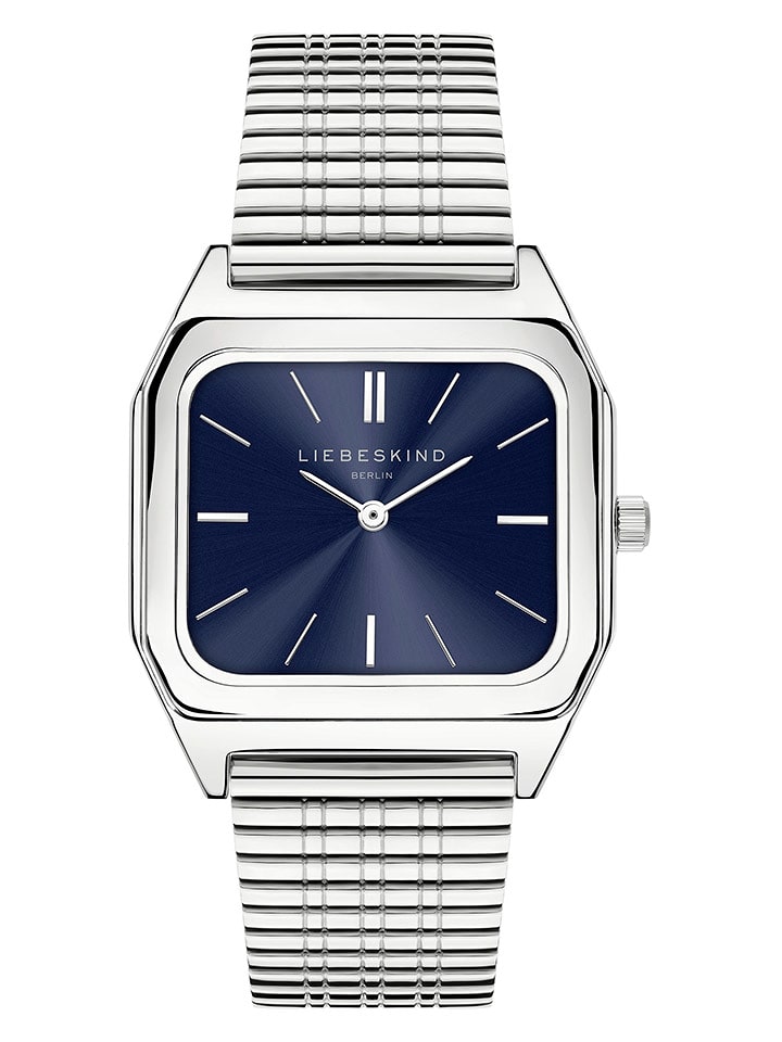 Liebeskind Zegarek kwarcowy w kolorze srebrno-granatowym rozmiar: onesize