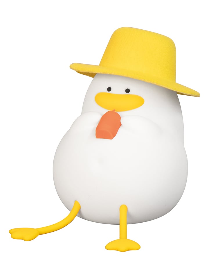 FH Lighting Lampa stołowa LED "Fred" w kolorze biało-żółtym - 16 x 11,5 x 10 cm rozmiar: onesize