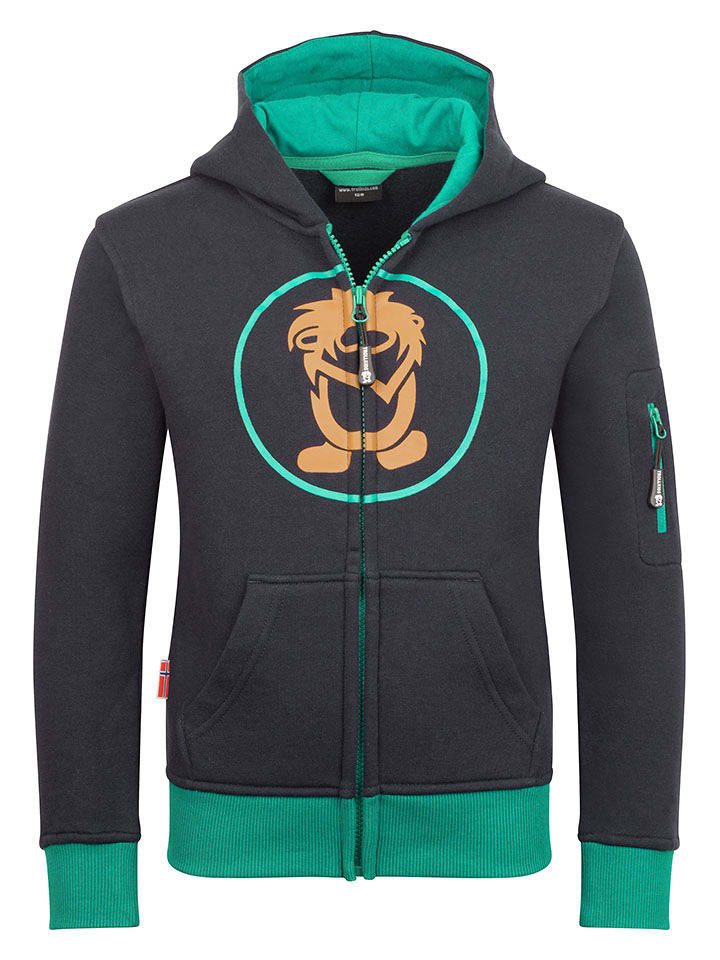 Trollkids Bluza "Sortland" w kolorze czarnym rozmiar: 110