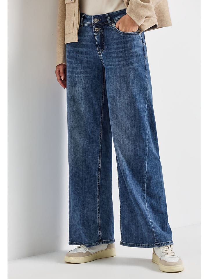 Street One Dżinsy - Comfort fit - w kolorze niebieskim rozmiar: W27/L32