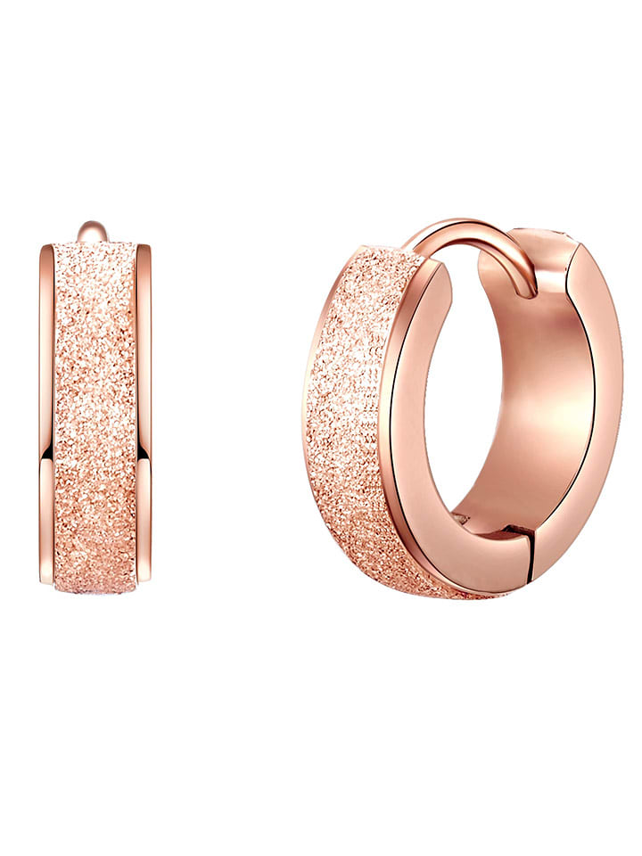 Eastside NY Pozłacane kolczyki-kreole rozmiar: onesize