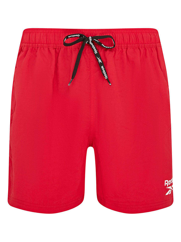 Reebok Szorty kąpielowe "Duke" w kolorze czerwonym rozmiar: XL