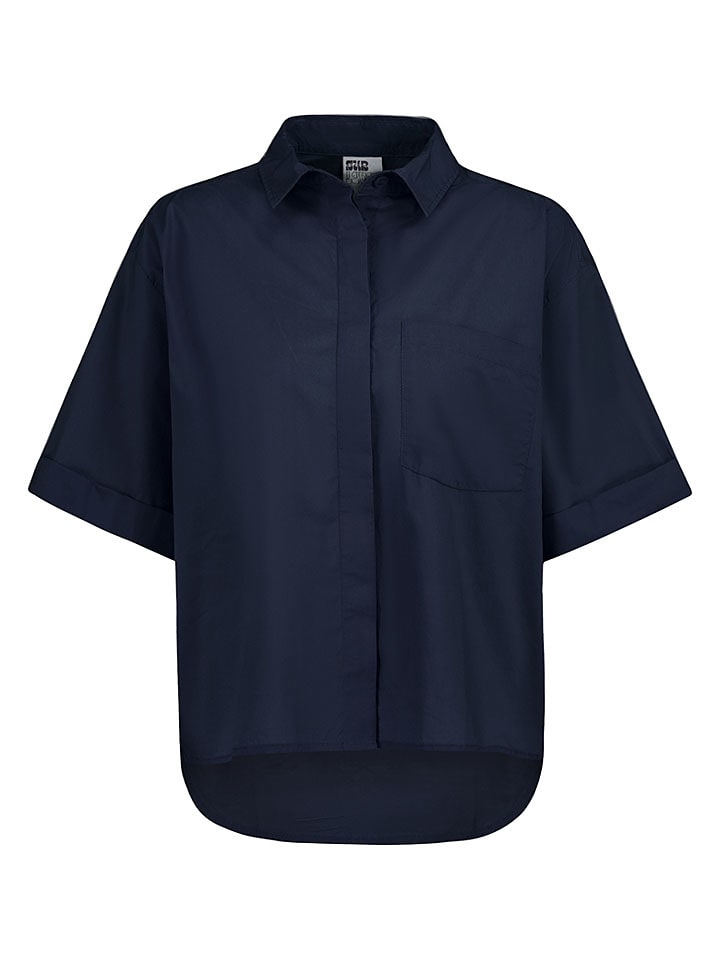 Sublevel Bluzka w kolorze granatowym rozmiar: S