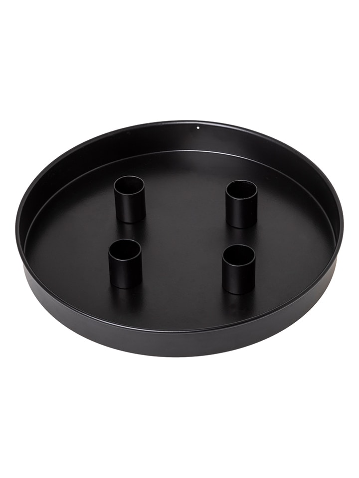 Nordheim Magnetyczny świecznik w kolorze czarnym - Ø 25 cm rozmiar: onesize