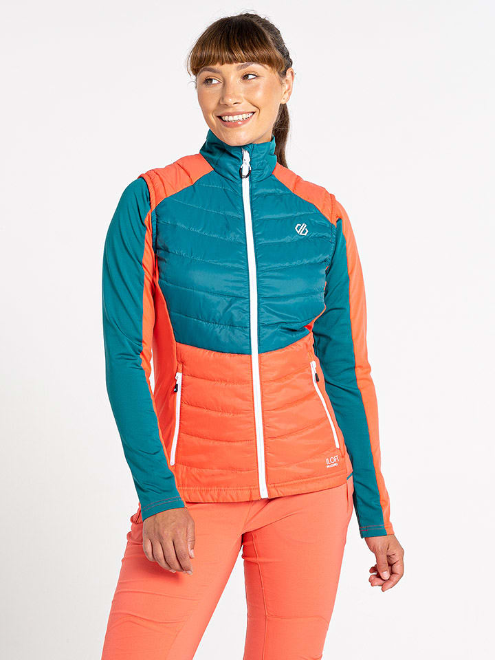 Dare 2b Kamizelka funkcyjna "Culmination" w kolorze zielono-pomarańczowym rozmiar: 42