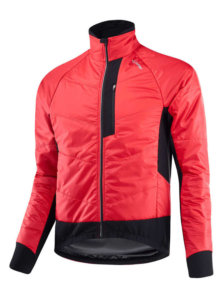Löffler Kurtka kolarska "Hotbond®" w kolorze czerwonym rozmiar: 52