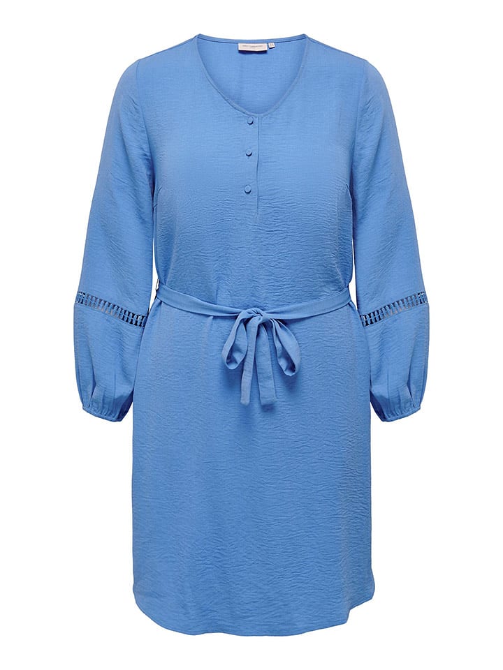 ONLY Carmakoma Sukienka w kolorze niebieskim rozmiar: 42