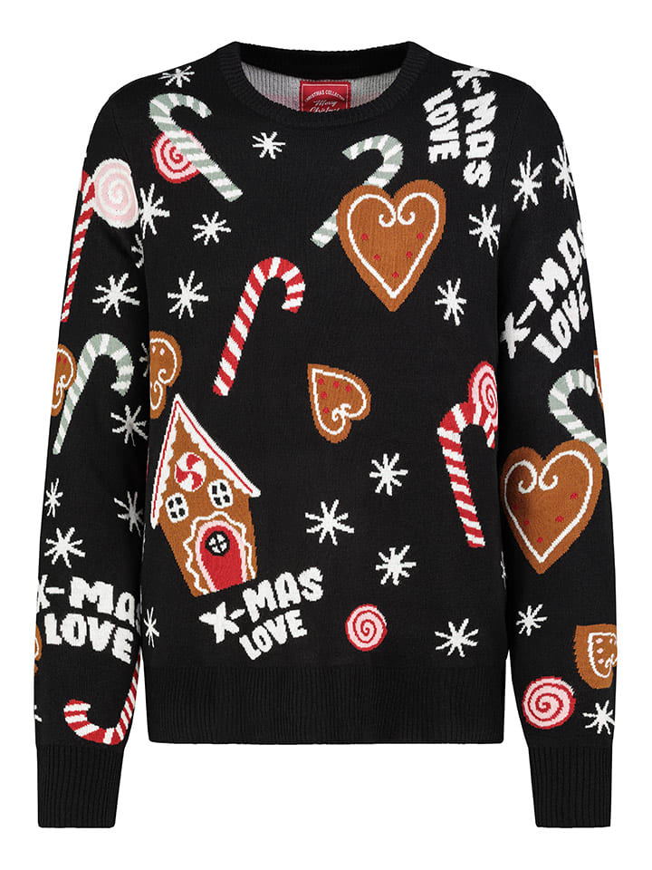 Sublevel Sweter w kolorze czarnym rozmiar: L