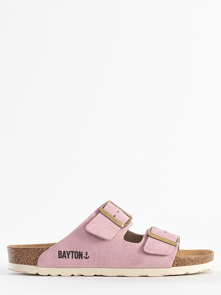 BAYTON Klapki "Atlas" w kolorze jasnoróżowym rozmiar: 38