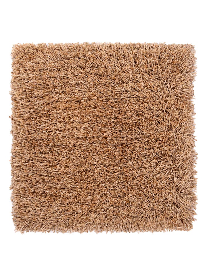 Heckett Lane Dywanik łazienkowy "Cona" w kolorze jasnobrązowym rozmiar: 60x60 cm