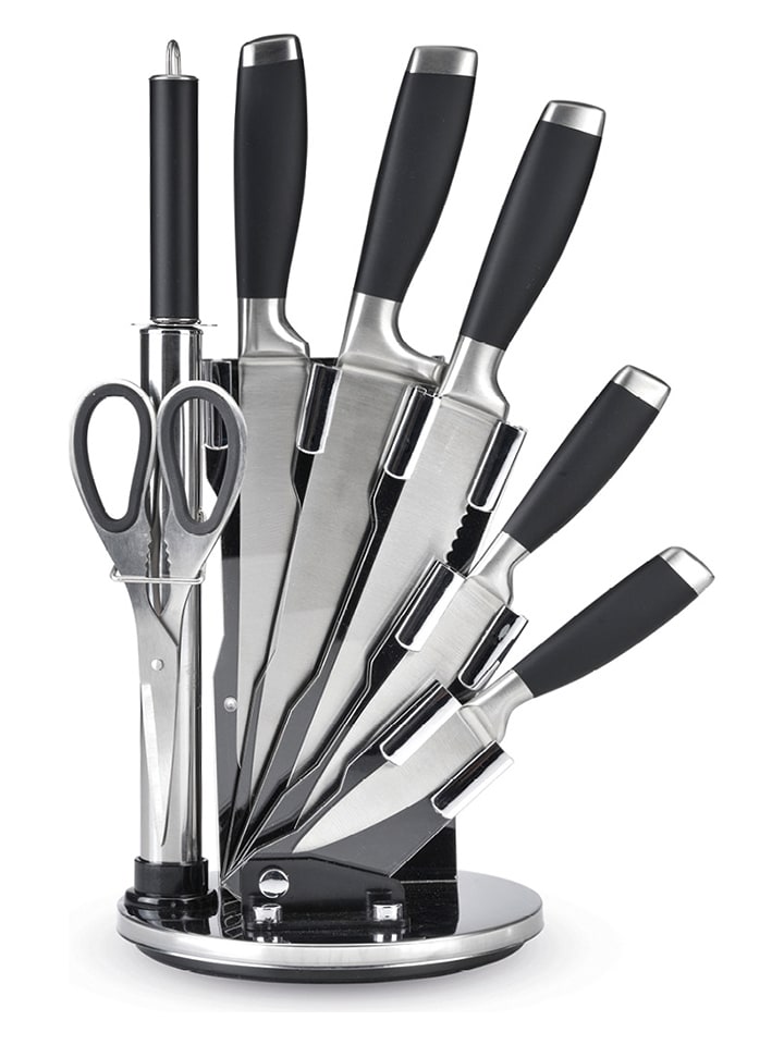 Brandt 8-częściowy zestaw w kolorze czarnym rozmiar: onesize