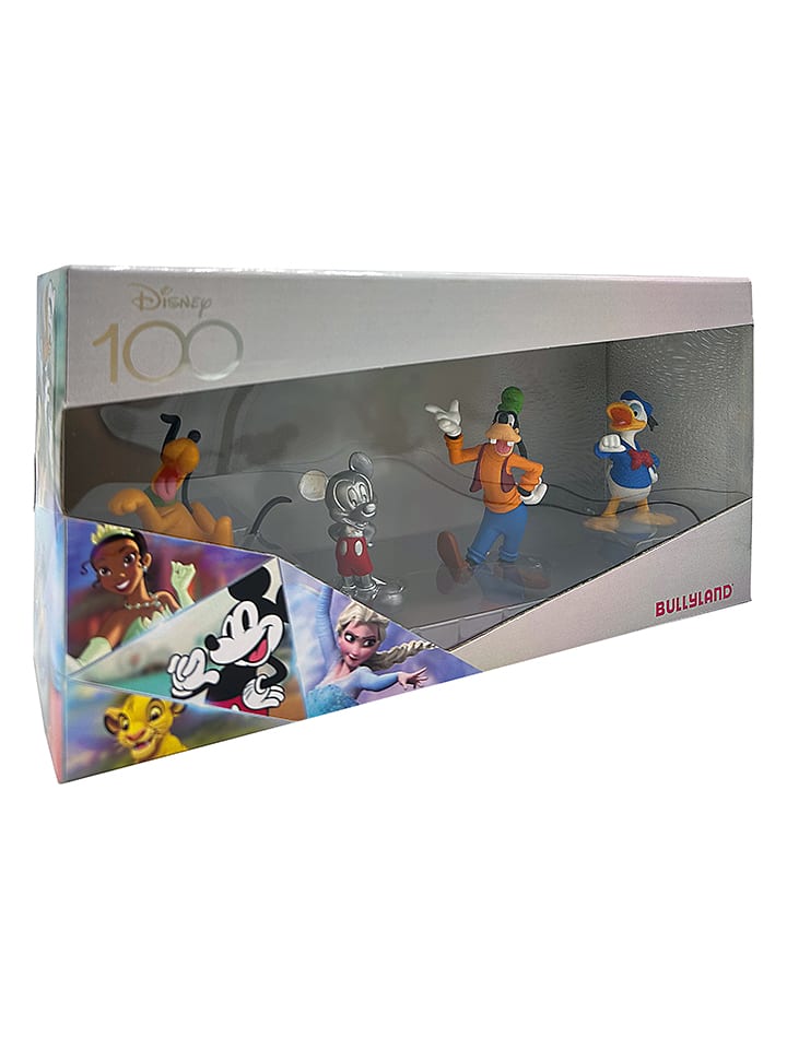 bullyland Figurki do zabawy (4 szt.) "100 Years of Disney Classic Platinum" - 3+ rozmiar: onesize