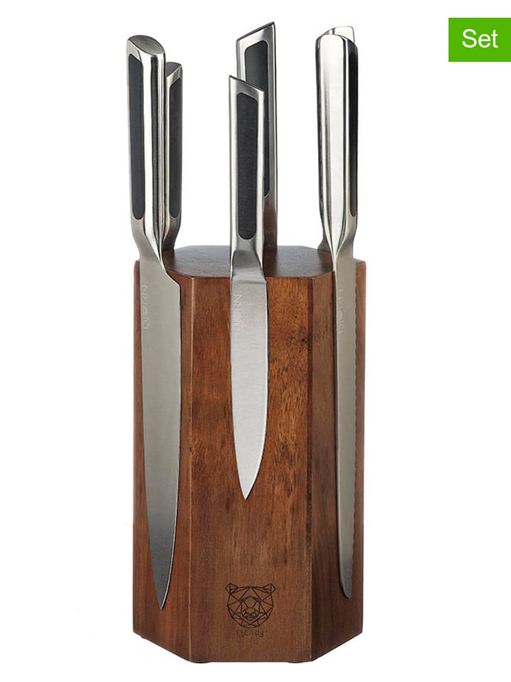 Björn 7-częściowy zestaw noży kuchennych rozmiar: onesize