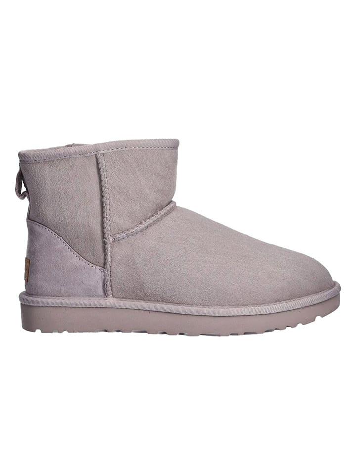 UGG Skórzane botki "Classic Mini II" w kolorze jasnoróżowym rozmiar: 37