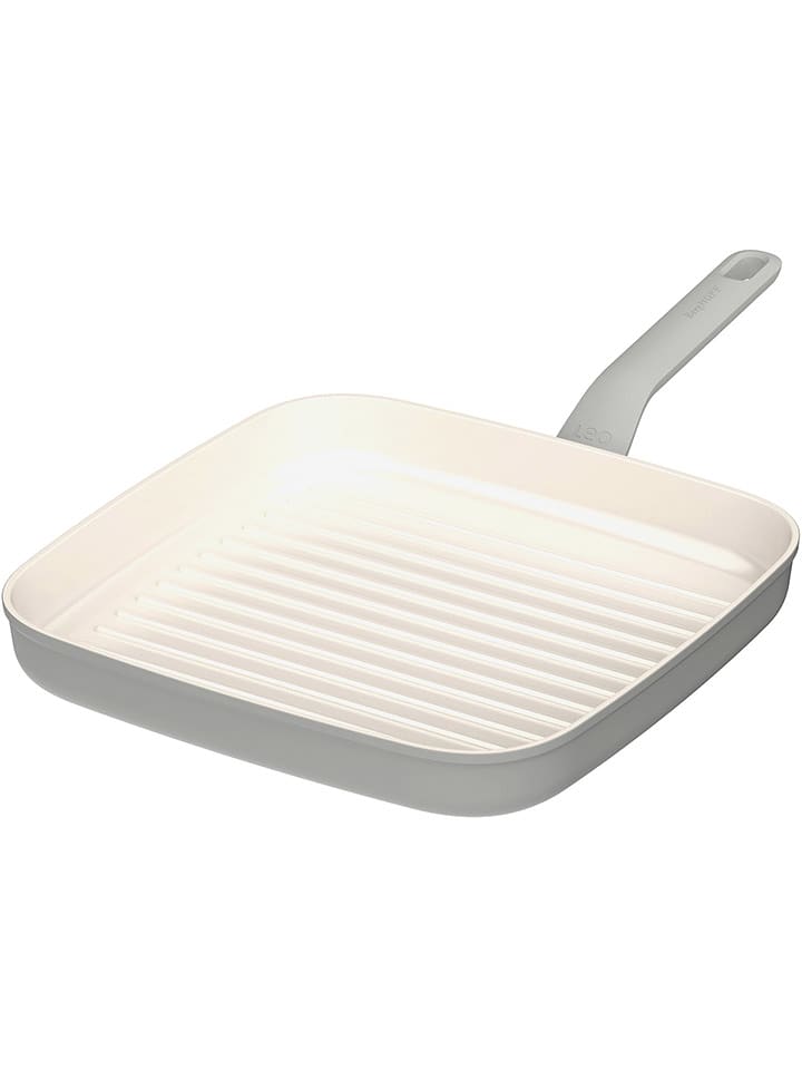 BergHOFF Patelnia grillowa "Balance" w kolorze kremowo-jasnoszarym - dł. 28 cm rozmiar: onesize