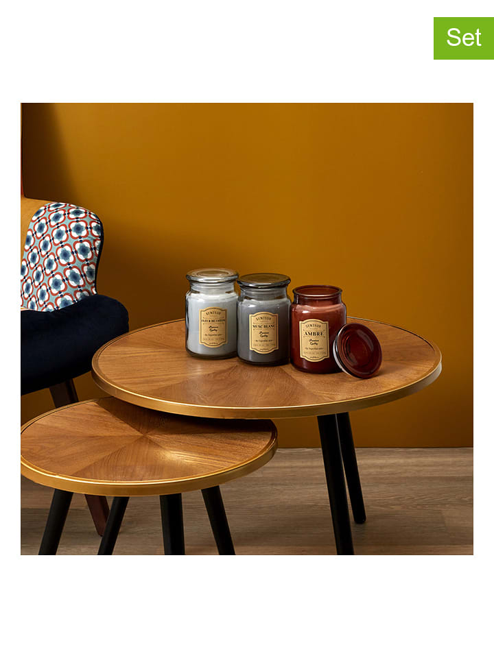 Ethnical Life Świece zapachowe (3 szt.) "Apothicaire" - 3 x 340 g rozmiar: onesize