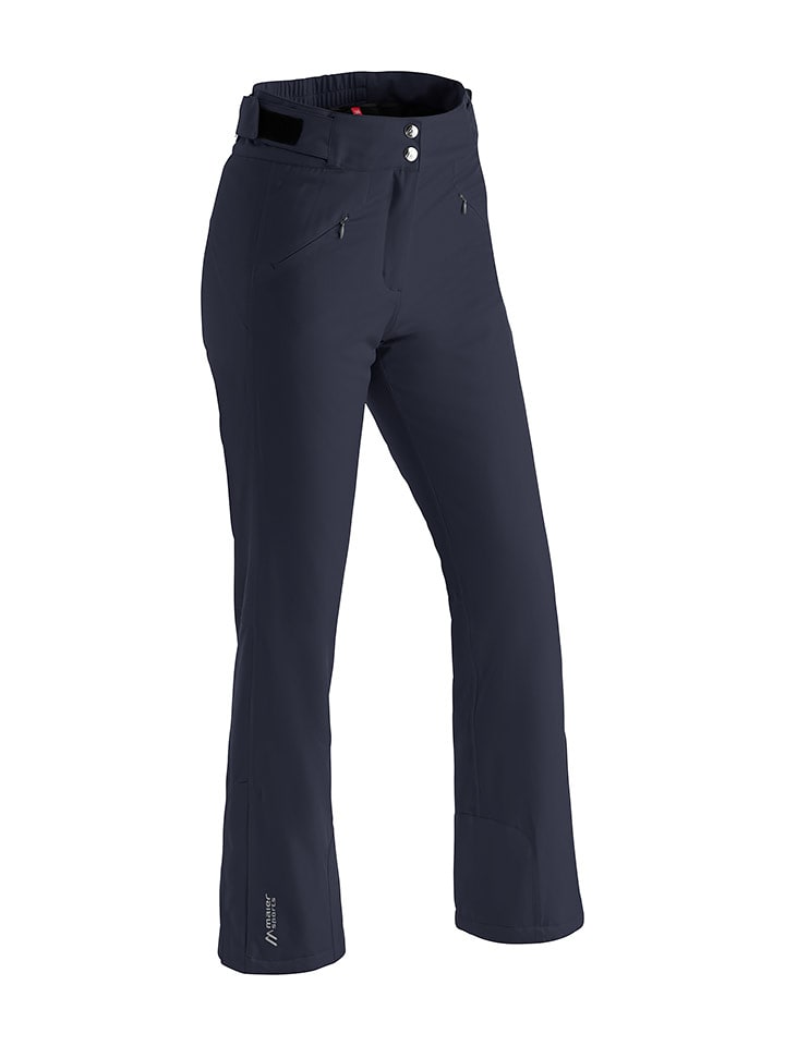 Maier Sports Spodnie narciarskie "Allissia slim 2.1" w kolorze granatowym rozmiar: 40