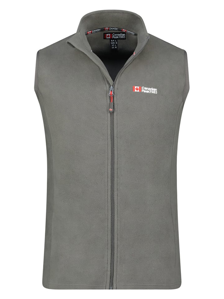 Canadian Peak Kamizelka polarowa w kolorze szarym rozmiar: S