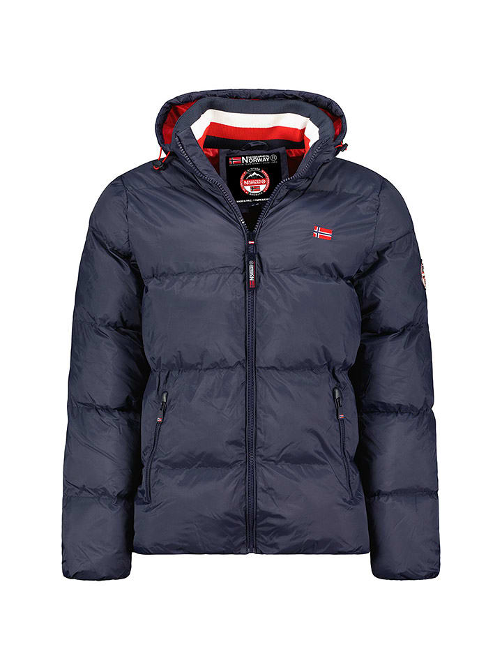 Geographical Norway Kurtka pikowana "Ancelo" w kolorze granatowym rozmiar: 140