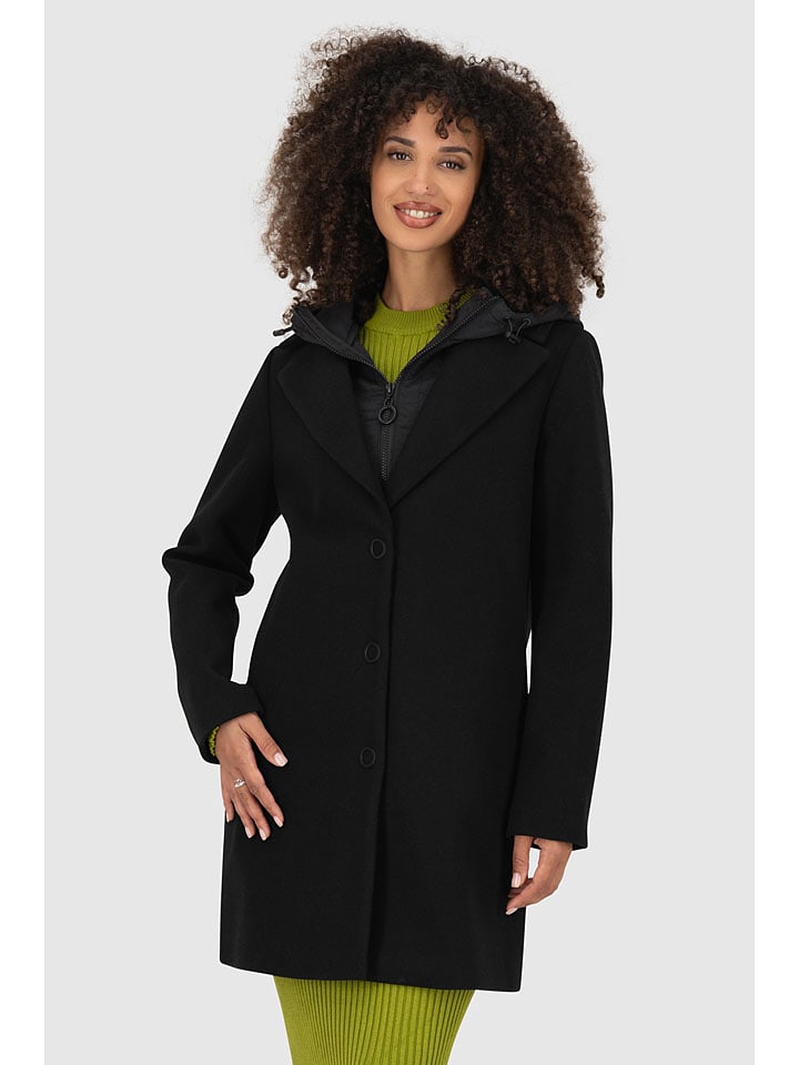 alife and kickin Kurtka zimowa "AjaAK" w kolorze czarnym rozmiar: XS