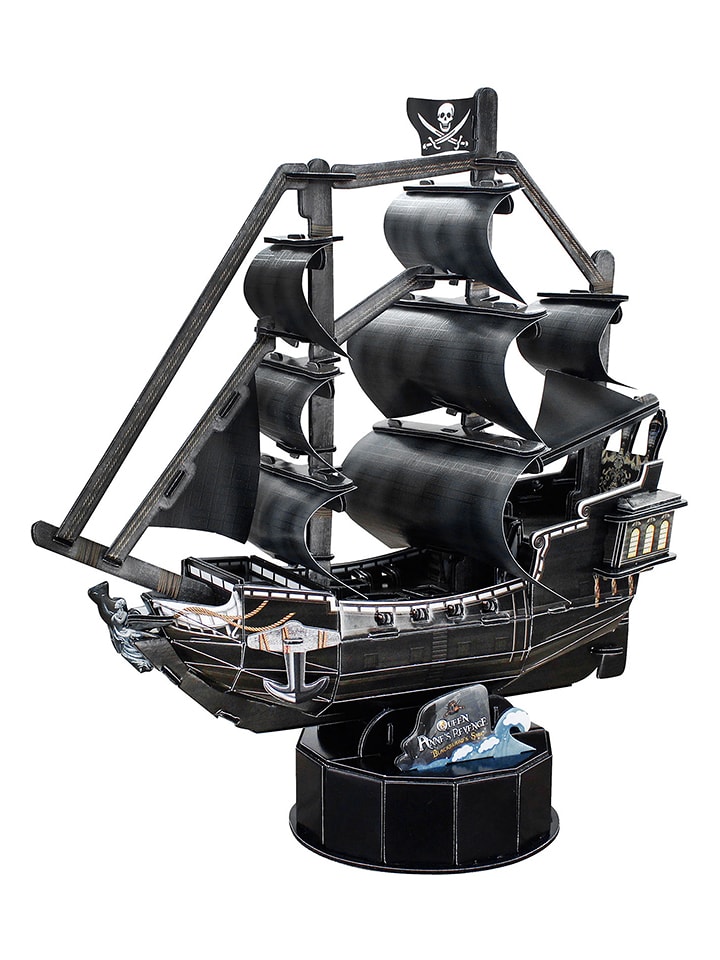 MGM 100-częściowe puzzle 3D "Bateau Pirate Queen's Anne Revenge" - 6+ rozmiar: onesize