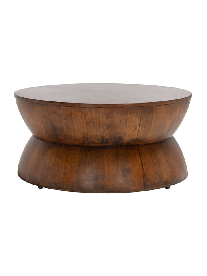 Safavieh Ława w kolorze brązowym - wys. 35,6 x Ø 76,2 cm rozmiar: onesize