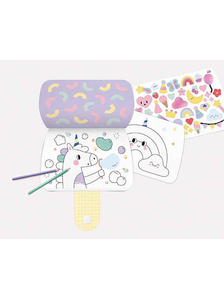 folia PAPER Kolorowanka z naklejkami "Rainbow Dreams" - 3+ rozmiar: onesize