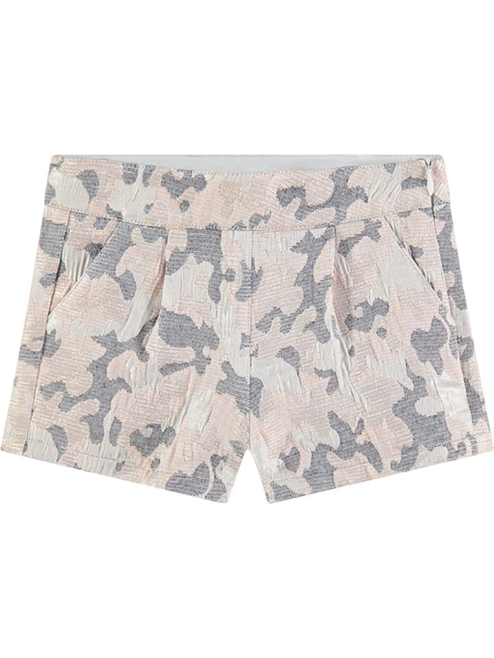 Orchestra Szorty w kolorze szaro-jasnoróżowym rozmiar: 92