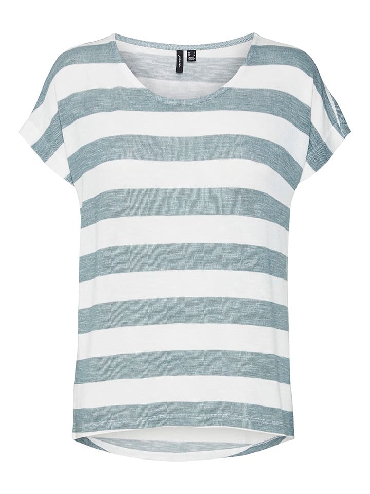 Vero Moda Koszulka w kolorze biało-błękitnym rozmiar: XS