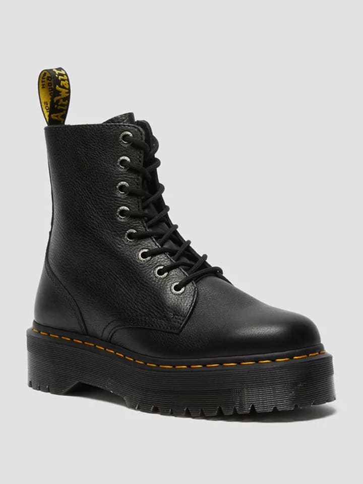 Dr. Martens Skórzane botki w kolorze czarnym rozmiar: 38