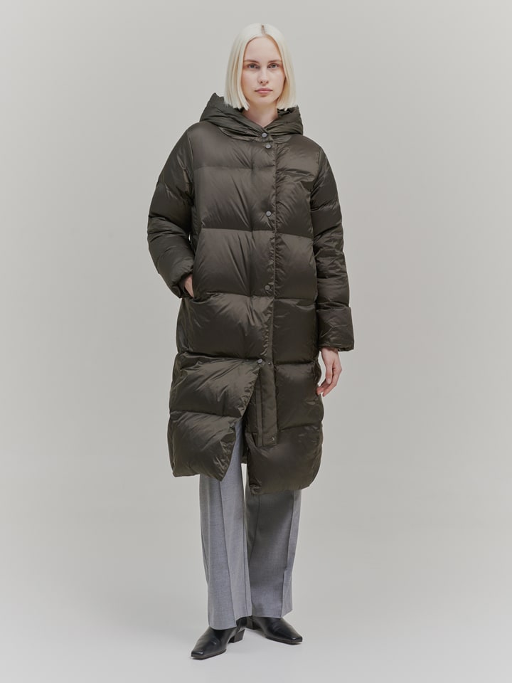 Someday Płaszcz puchowy w kolorze czarnym rozmiar: 38