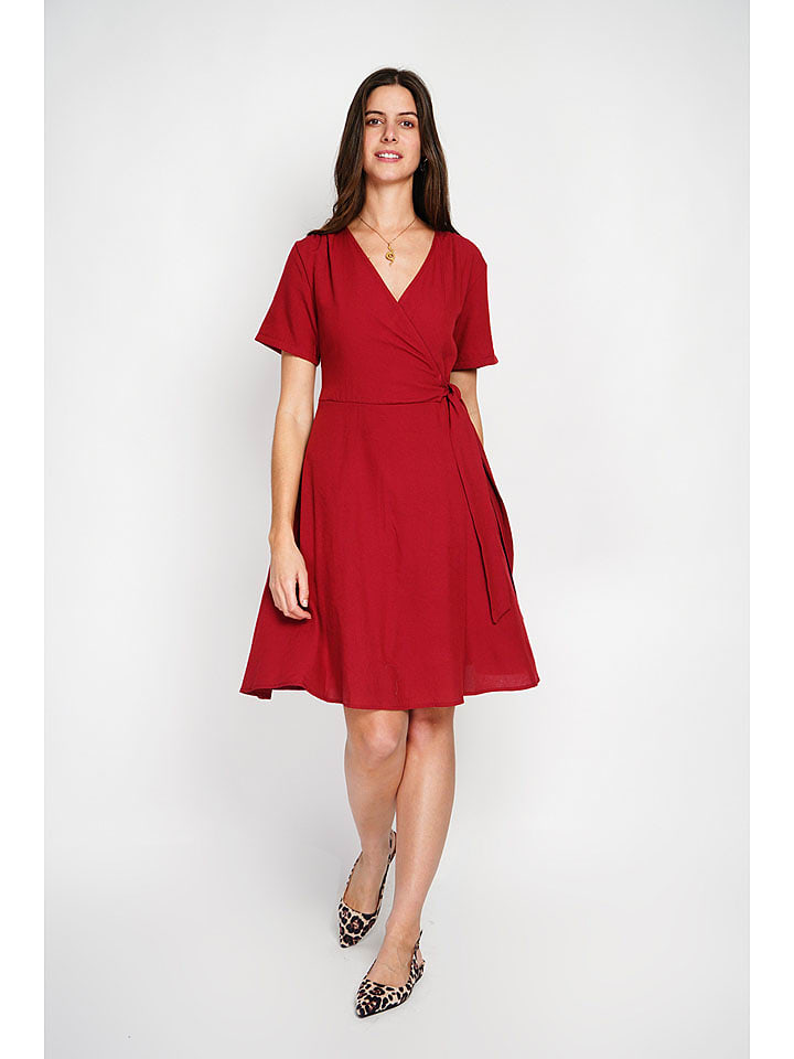 William de Faye Sukienka w kolorze czerwonym rozmiar: 34